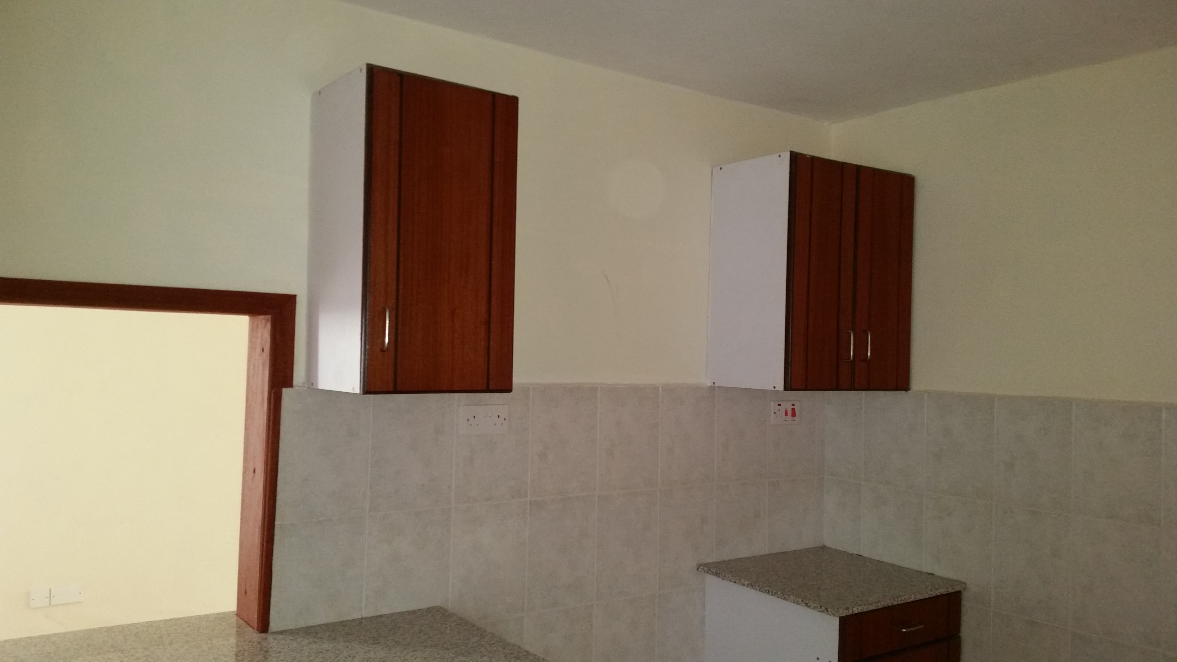 Kitchen with instant water heater
